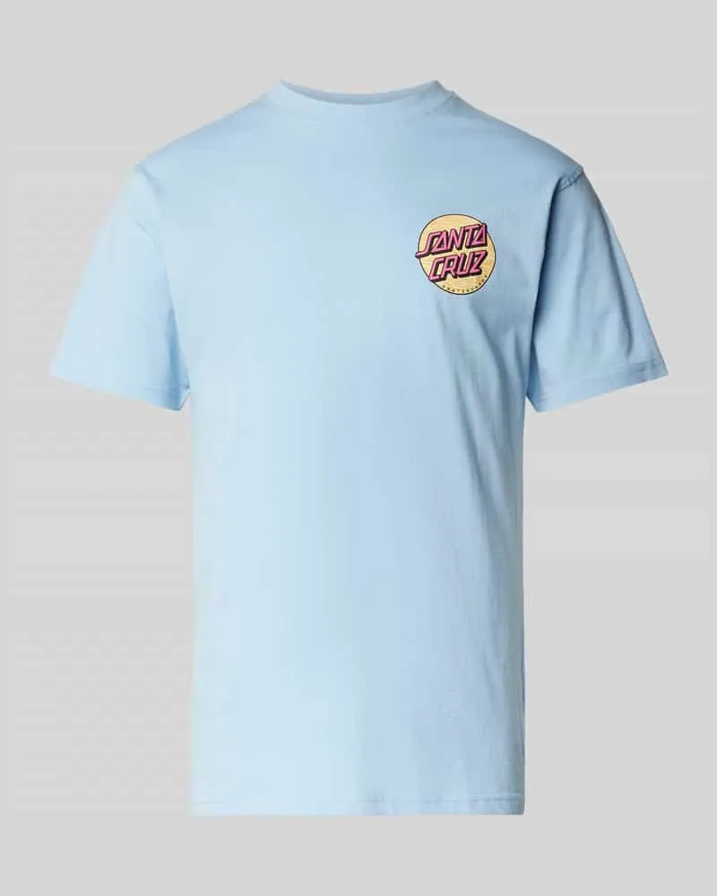 Santa Cruz T-Shirt mit Label-Print 