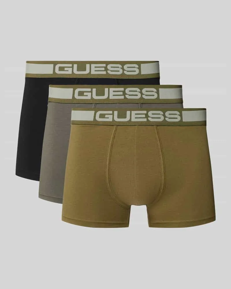 Guess Trunks mit elastischem Logo-Bund im 3er-Pack Modell 'JOE 