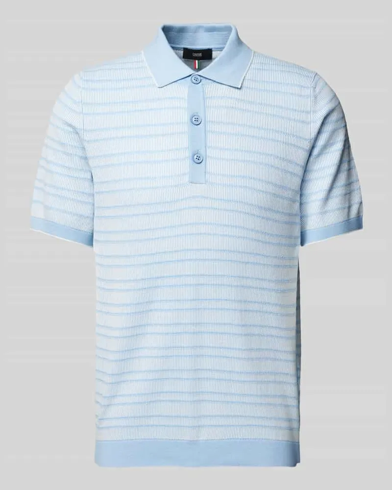 cinque Regular Fit Poloshirt mit gerippten Abschlüssen Modell 'Flavius 