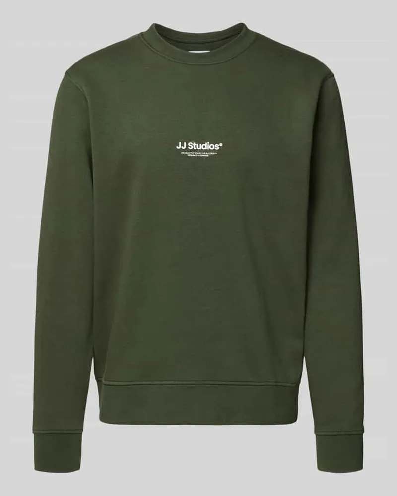 Jack & Jones Sweatshirt mit Label-Print Modell 'SOHO 