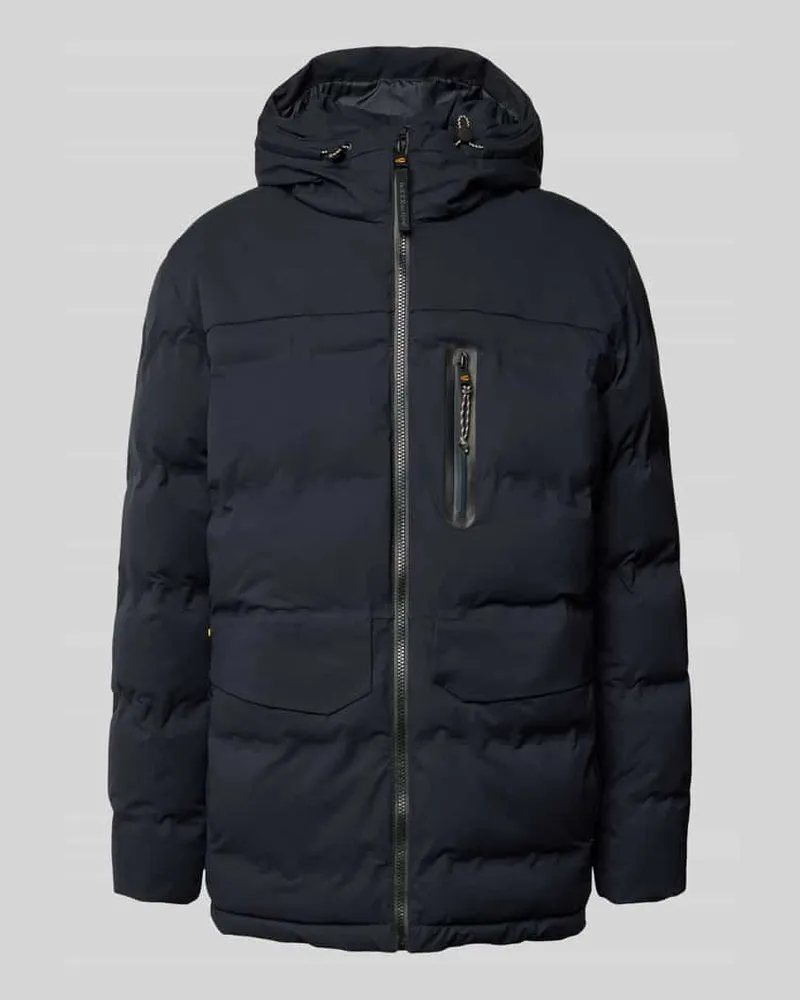 Camel Active Steppjacke mit Pattentaschen Marine