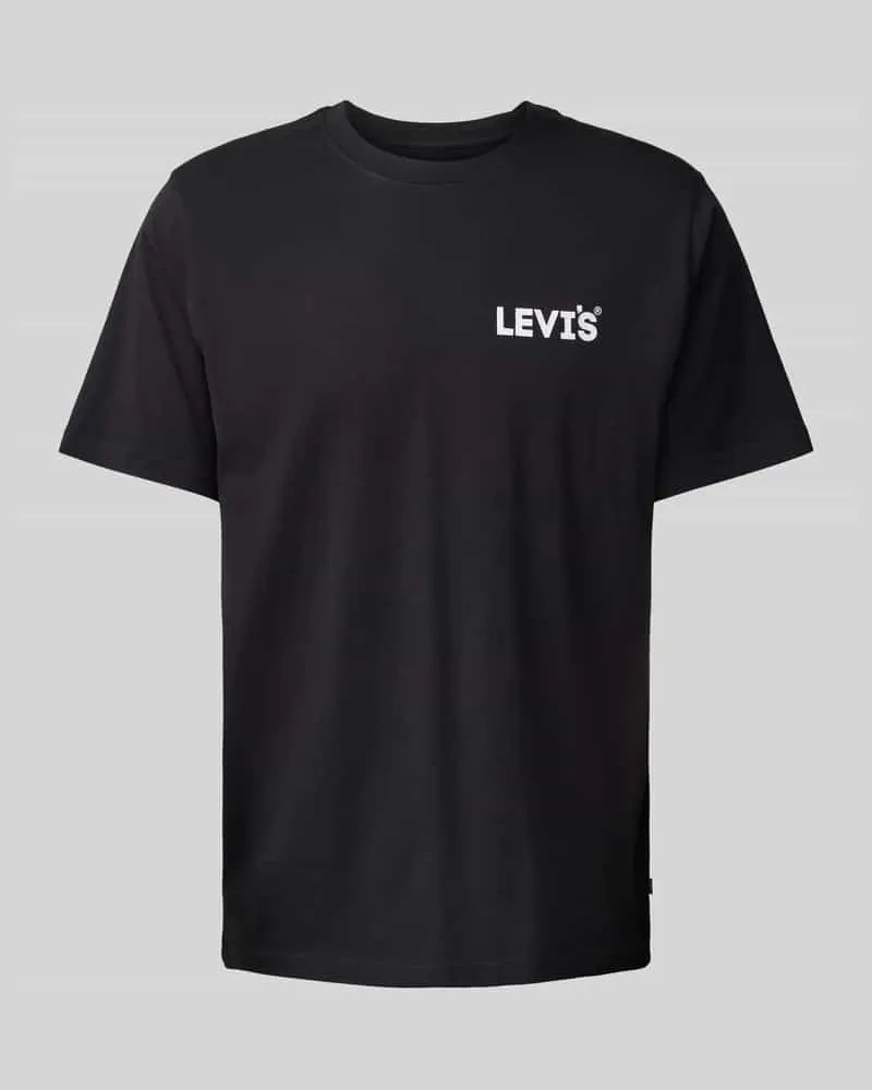 Levi's T-Shirt mit Label-Print 