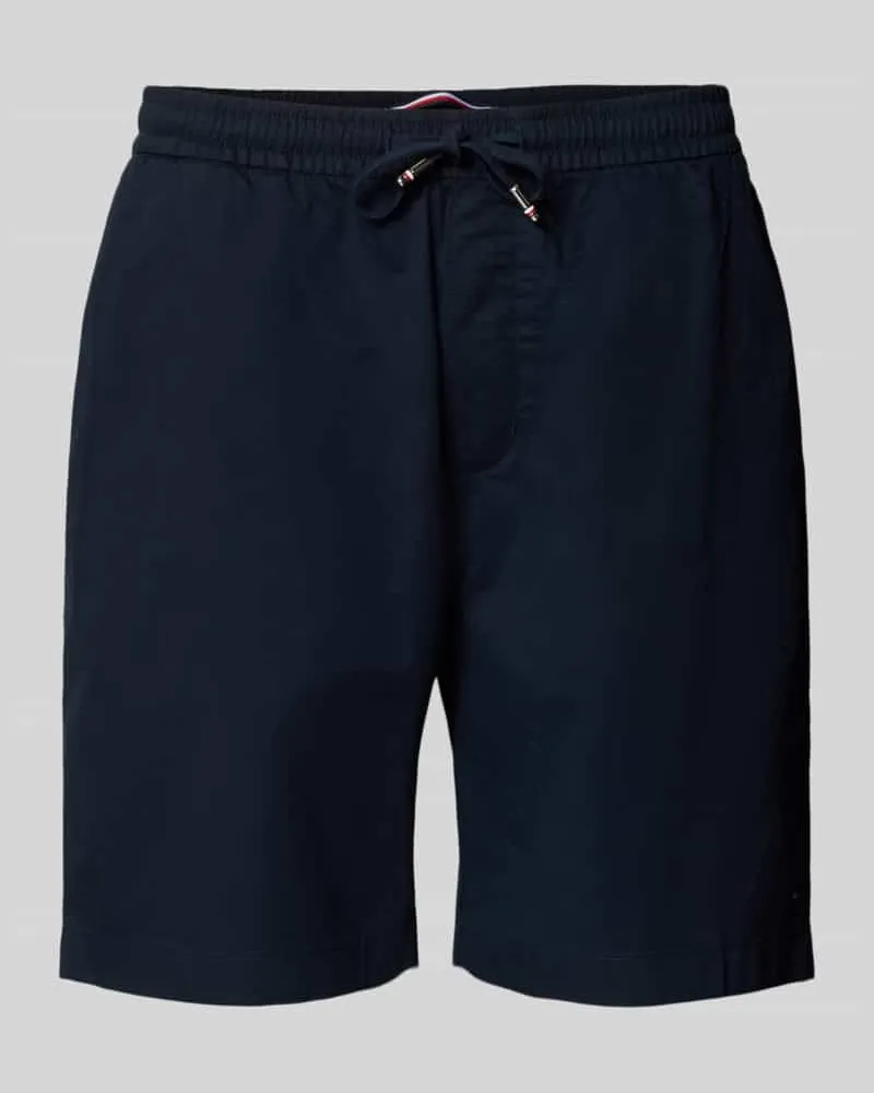 Tommy Hilfiger Regular Fit Shorts aus Baumwoll-Elasthan-Mix 