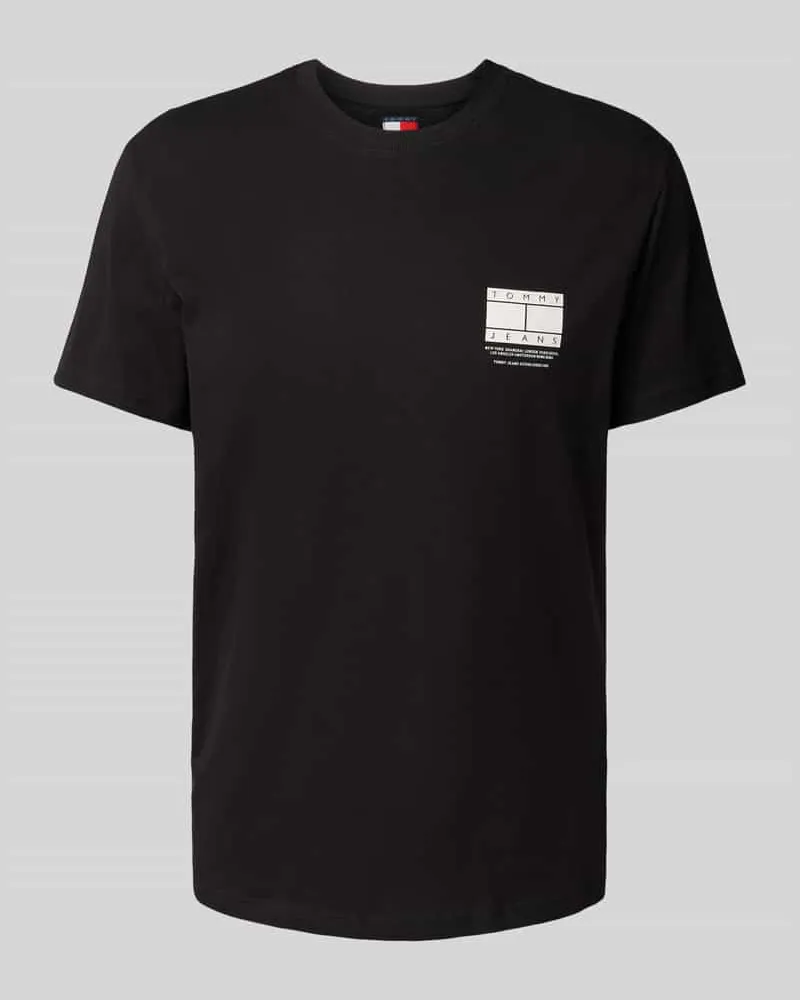 Tommy Hilfiger T-Shirt mit Label-Print 