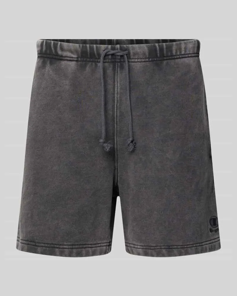 Champion Sweatshorts mit Eingrifftaschen Black