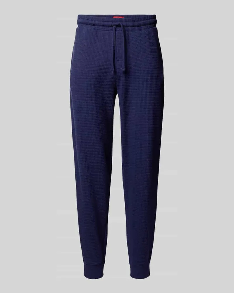 HUGO BOSS Regular Fit Sweatpants aus Baumwoll-Mix Modell 'AUSTIN PANTS 