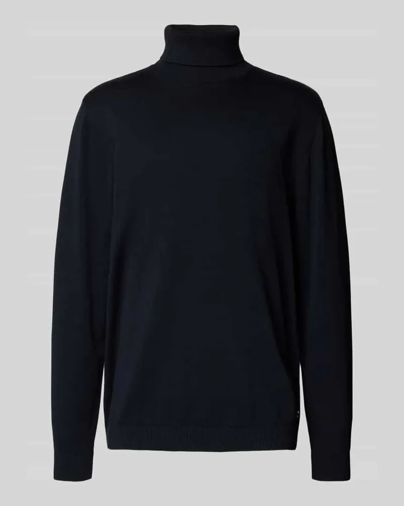 Jack & Jones Rollkragenpullover mit Rippenbündchen 