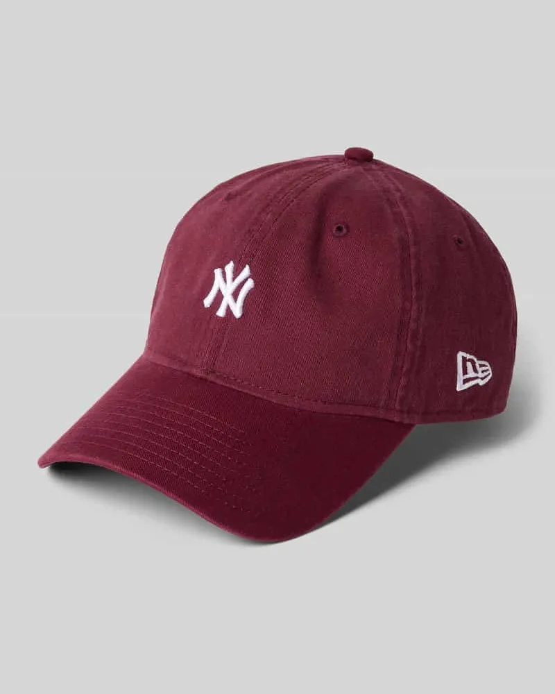 New Era Basecap mit Label-Stitching 