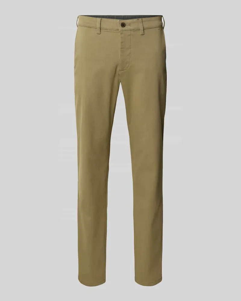 Christian Berg Hose mit Eingrifftaschen Khaki