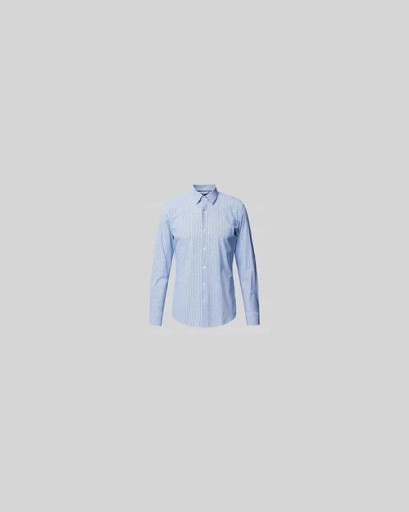 HUGO BOSS Slim Fit Business-Hemd mit Kentkragen