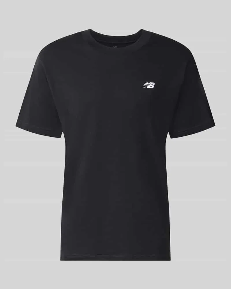 New Balance T-Shirt mit Label-Stitching Modell 'ESSENTIALS Black
