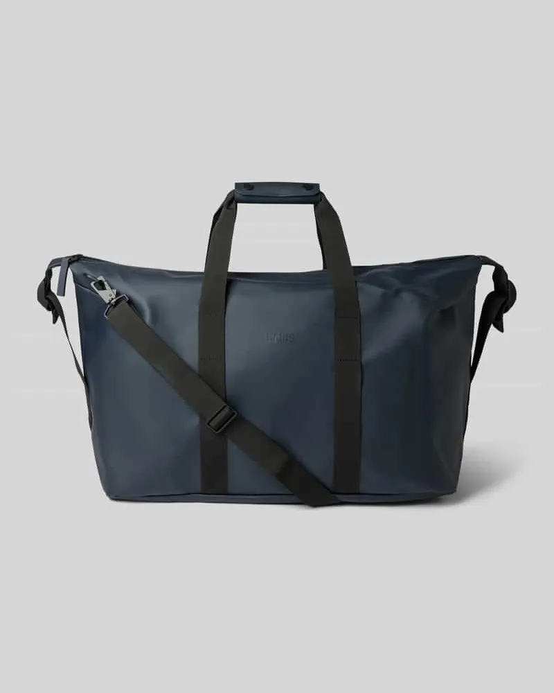 RAINS Weekend Bag mit Logo-Detail Modell 'Hilo Marine