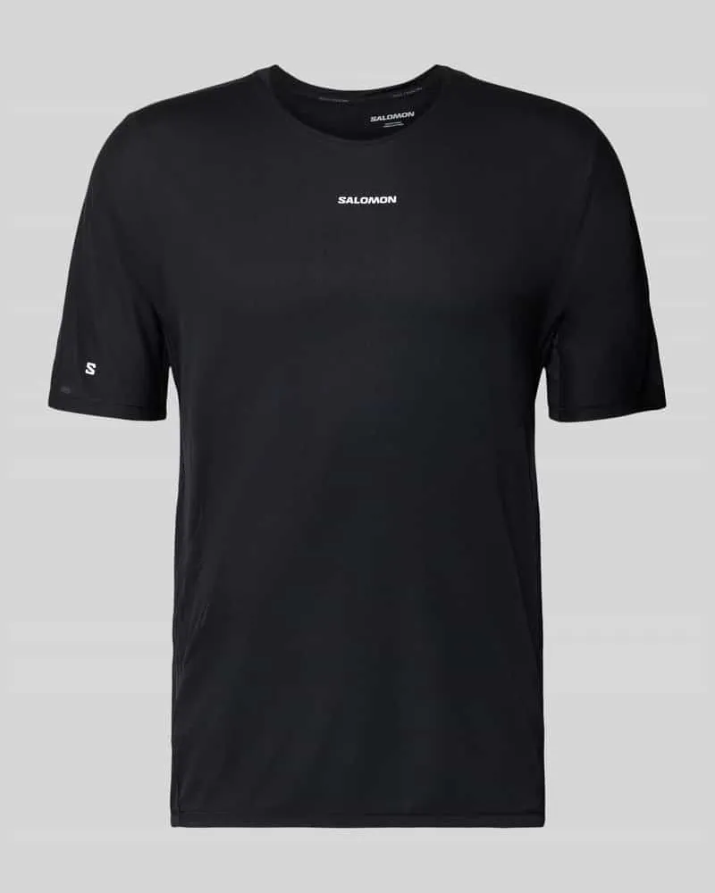 Salomon Funktionsshirt mit Logo Modell 'SENSE AERO Black