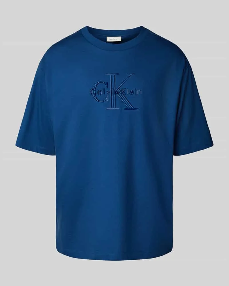 Calvin Klein T-Shirt mit Label-Stitching 