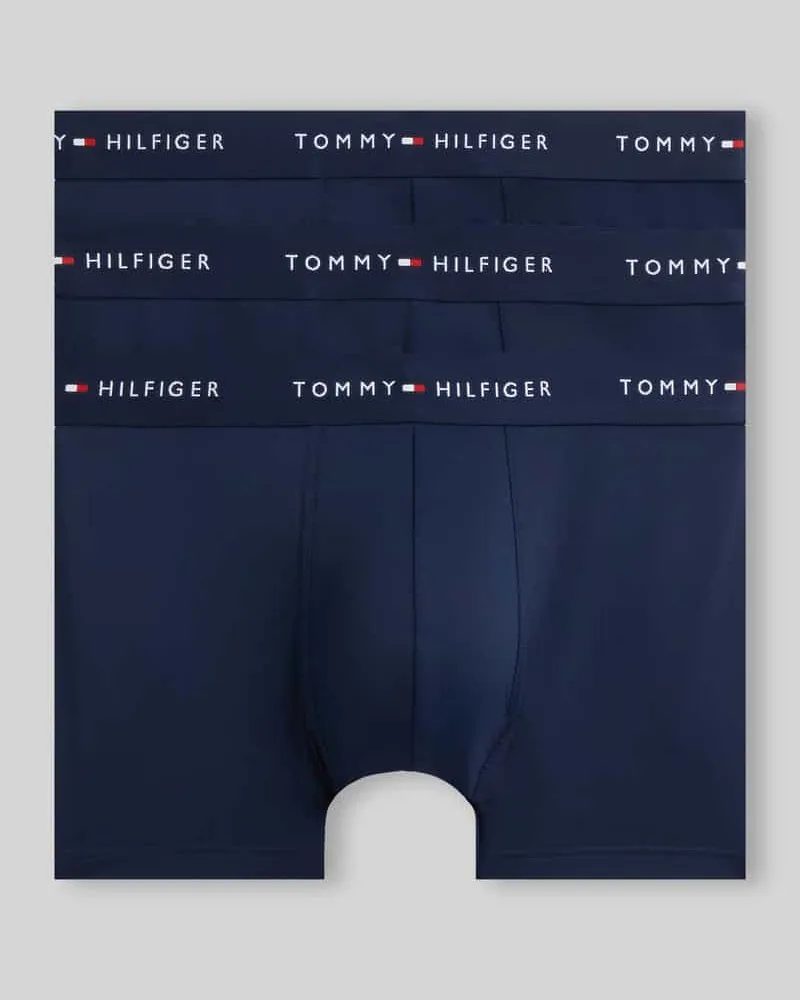 Tommy Hilfiger Trunk mit elastischem Label-Bund im 3er-Pack Dunkelblau
