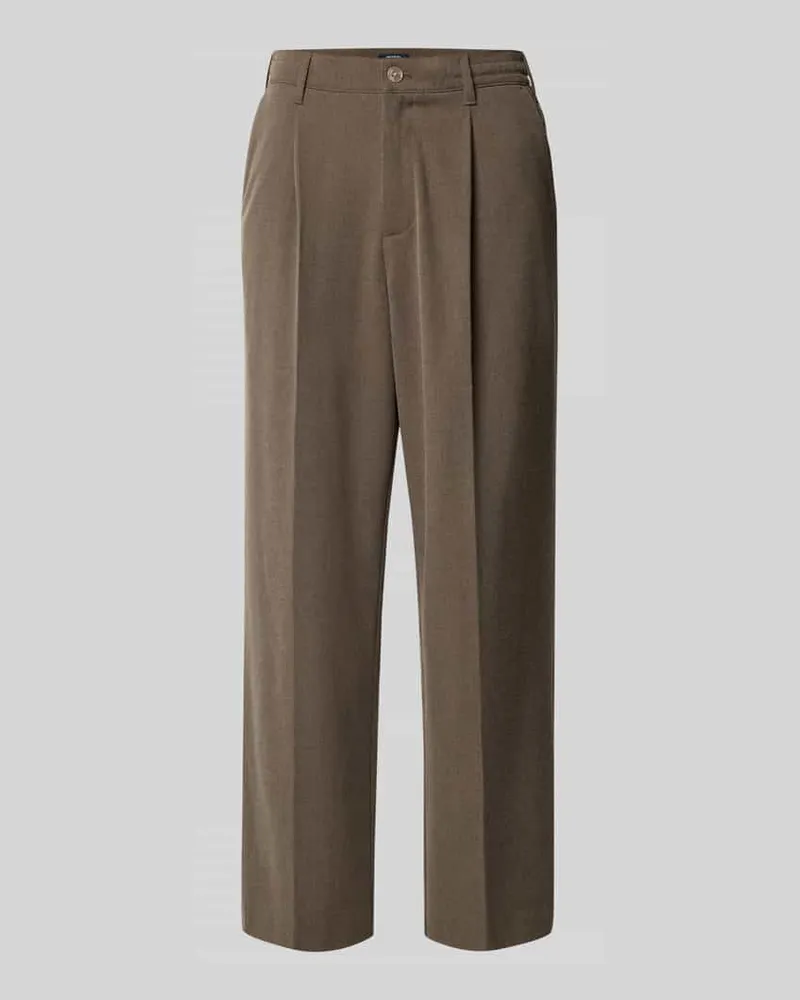 McNeal Slim Fit Stoffhose mit Bügelfalten 