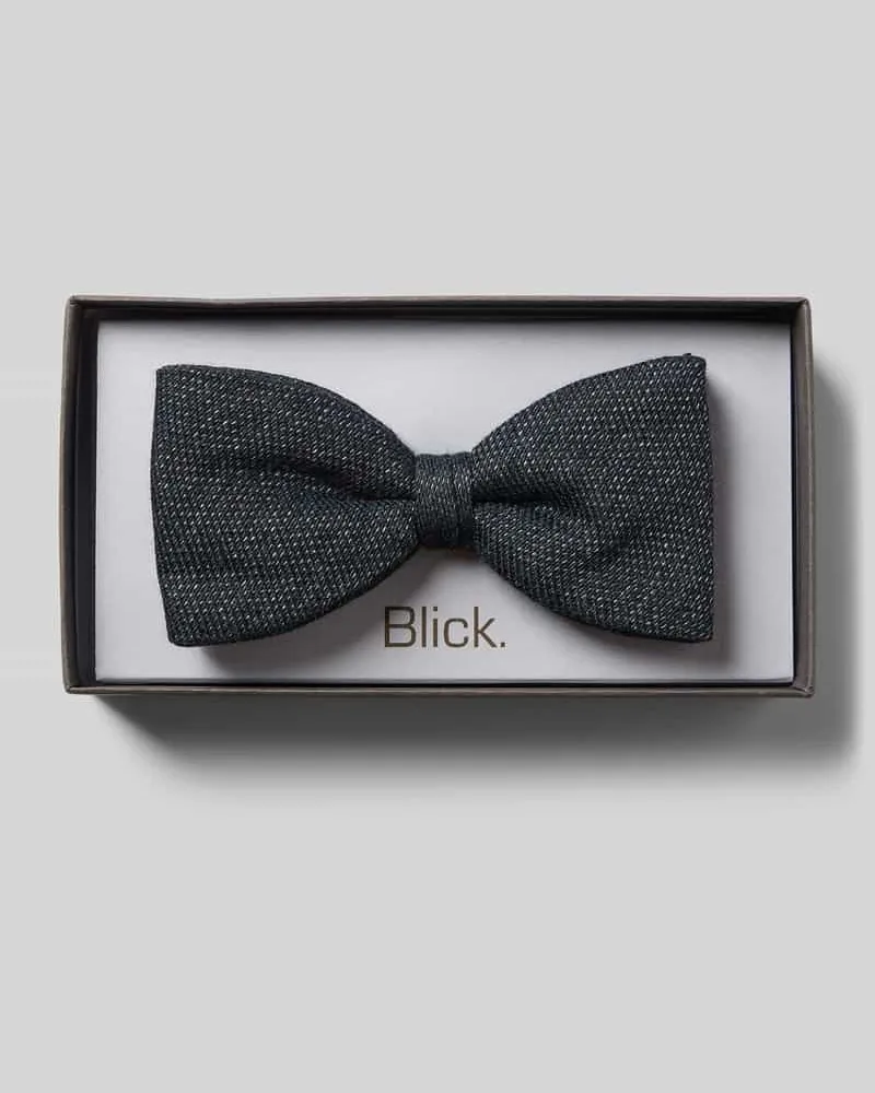 Blick Fliege mit Seiden-Anteil Modell 'Jeremy Black