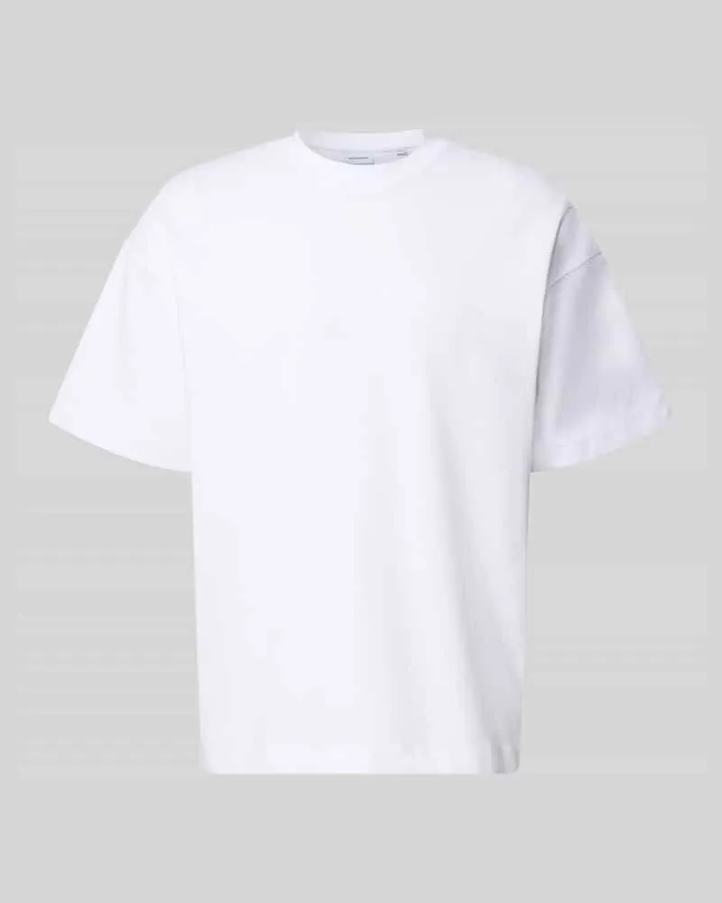 Jack & Jones T-Shirt mit Rundhalsausschnitt Modell 'BARRON Weiss