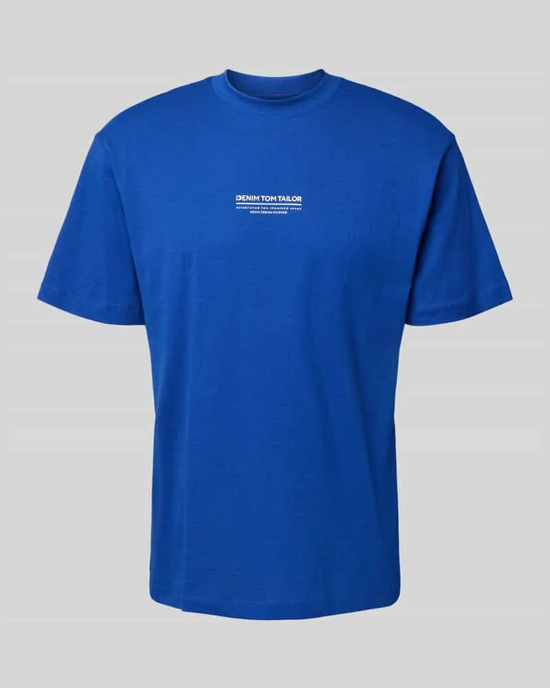Tom Tailor Relaxed Fit T-Shirt aus reiner Baumwolle 