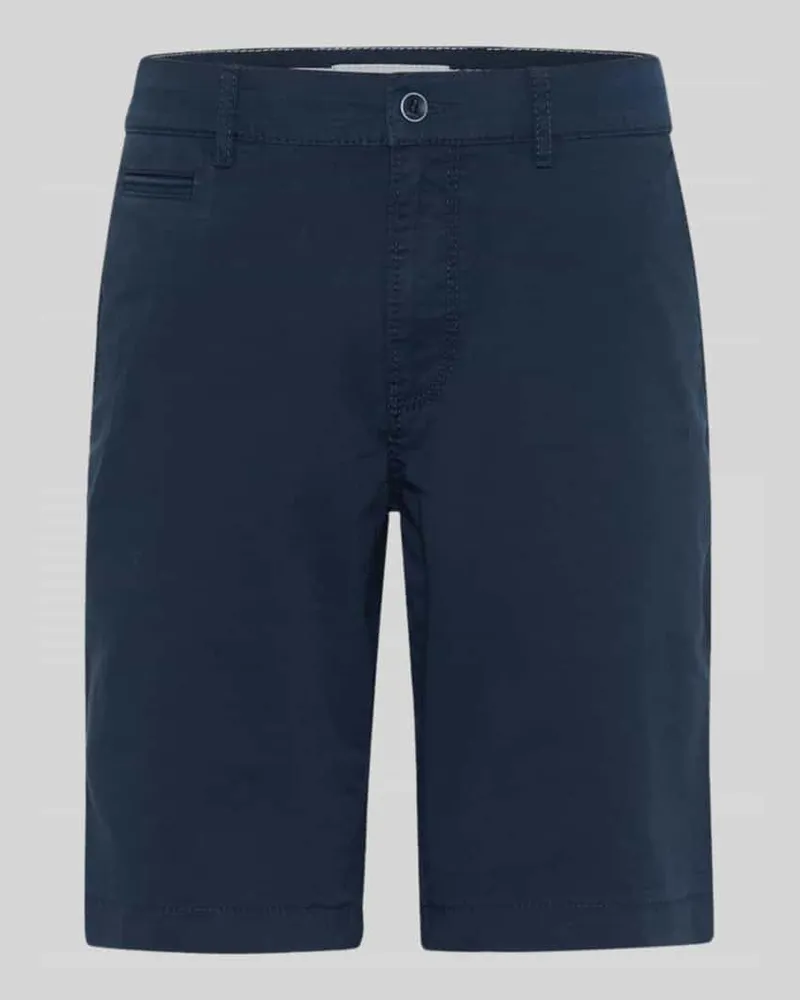 Brax Regular Fit Bermuda aus Baumwoll-Mix Marine