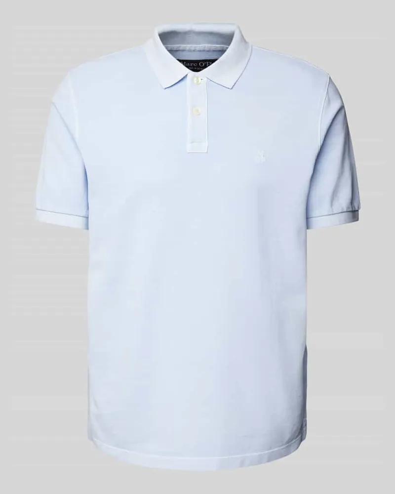 Marc O'Polo Regular Fit Poloshirt aus reiner Baumwolle mit Logo-Stitching 
