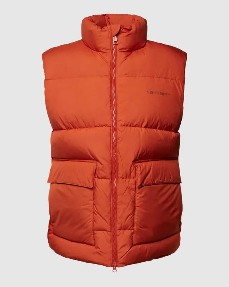 Carhartt WIP Steppweste mit Pattentaschen Modell 'Springfield 