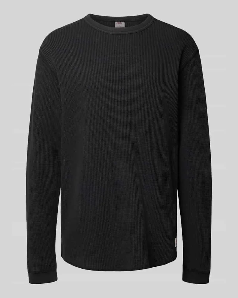 Levi's Longsleeve mit Strukturmuster 