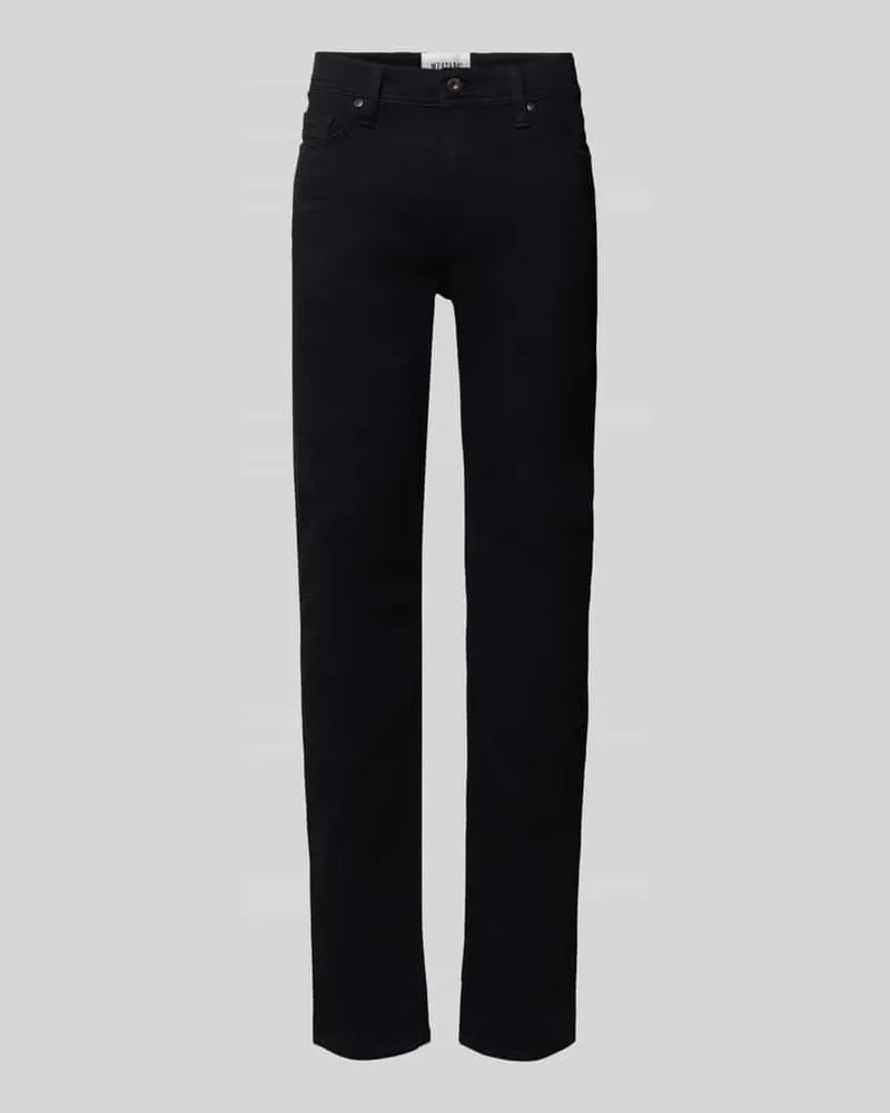 Mustang Slim Fit Jeans mit Eingrifftaschen Modell 'Vegas Black