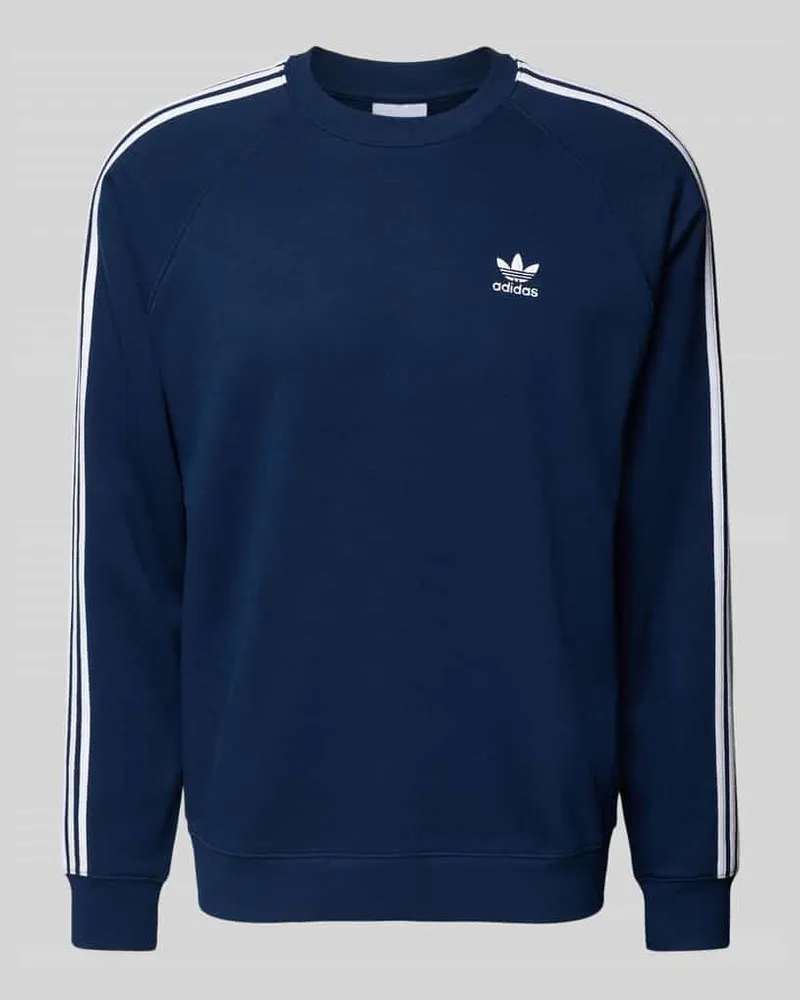 adidas Sweatshirt mit Label-Stitching 