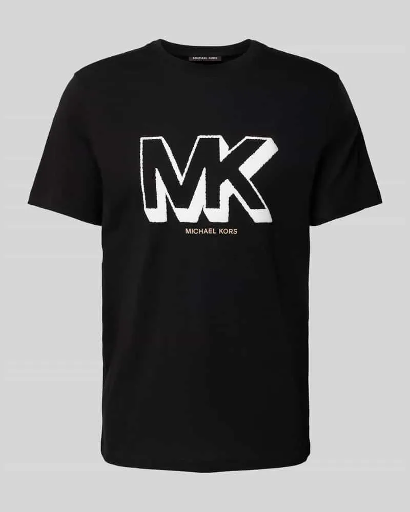 Michael Kors T-Shirt mit Label-Print Modell 'SKETCH MK 