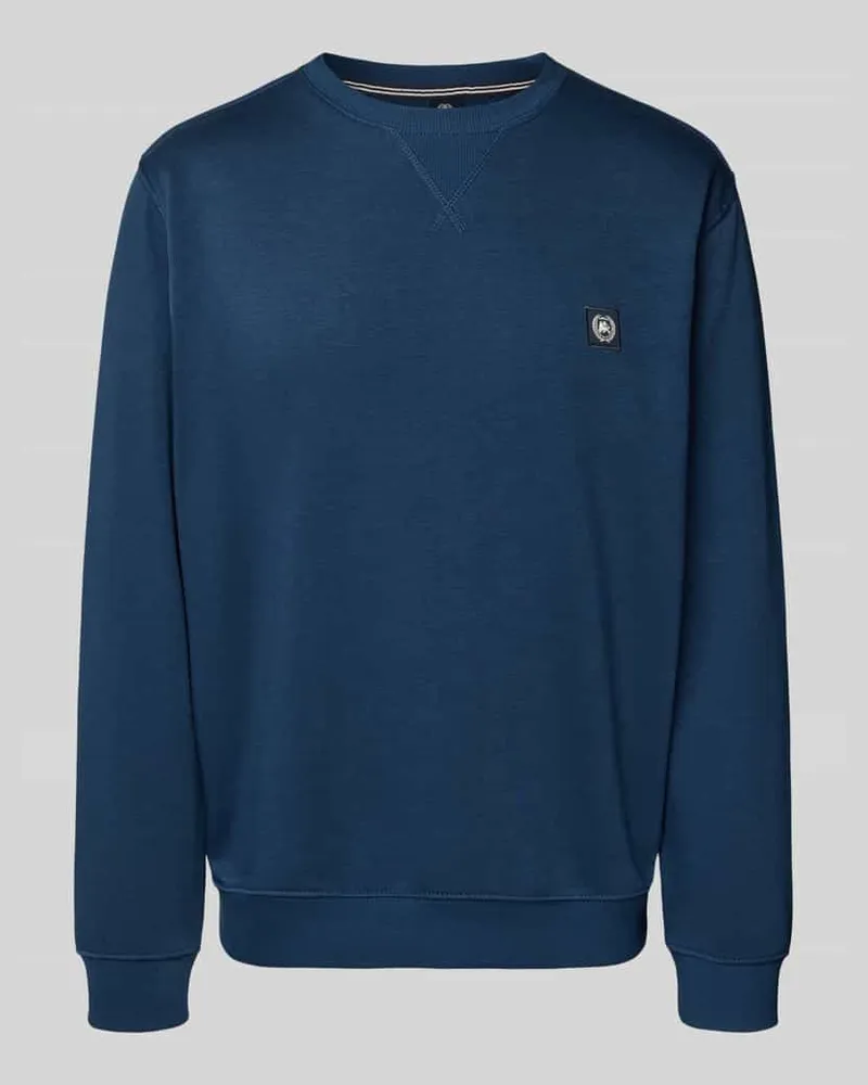 Lerros Sweatshirt mit Label-Patch 