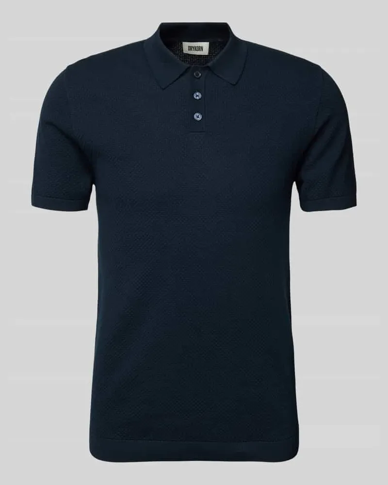 Drykorn Slim Fit Poloshirt mit Strukturmuster Modell 'TRITON 