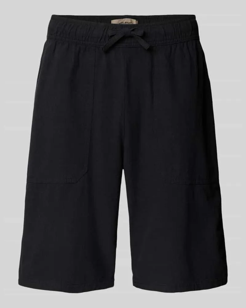 Blend Regular Fit Shorts mit elastischem Bund Modell 'MORGAN 