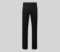 Straight Fit Jeans mit 5-Pocket-Design