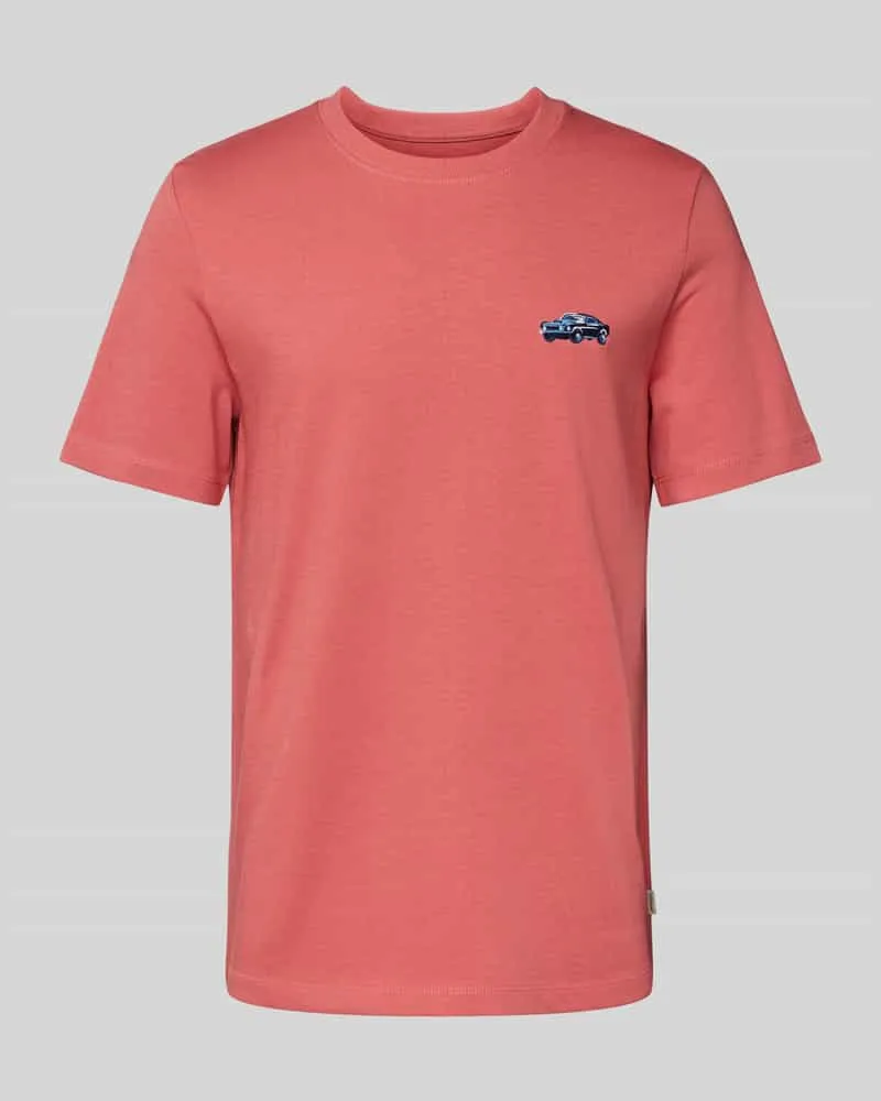 S.Oliver Regular Fit T-Shirt aus reiner Baumwolle mit Ford®-Applikation 