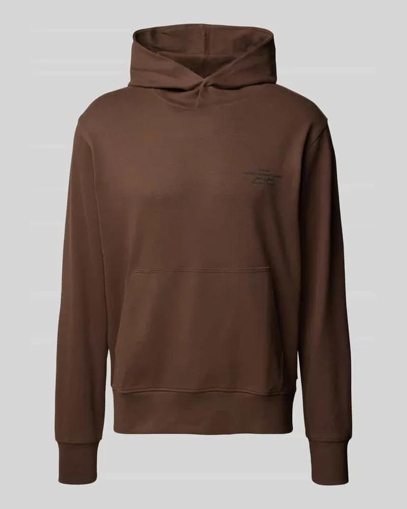 Jack & Jones Hoodie mit Label-Print Modell 'BLACHAD 
