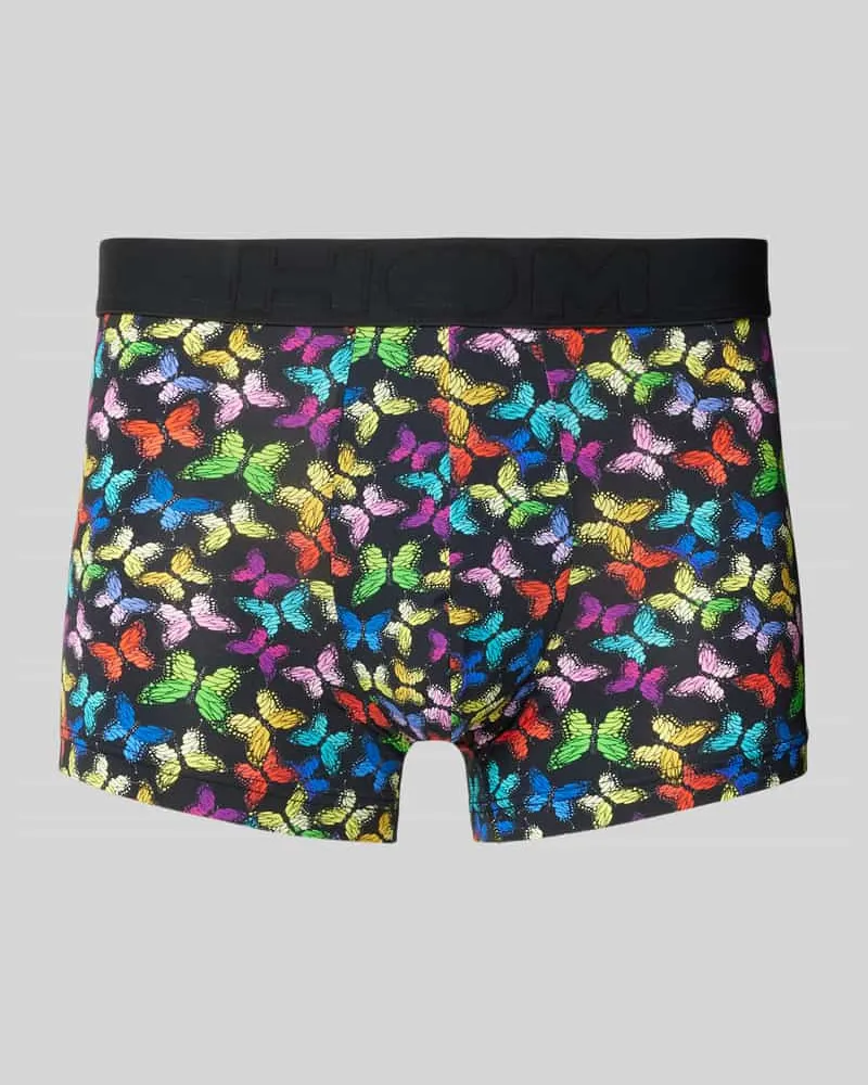HOM Trunks mit elastischem Label-Bund Black