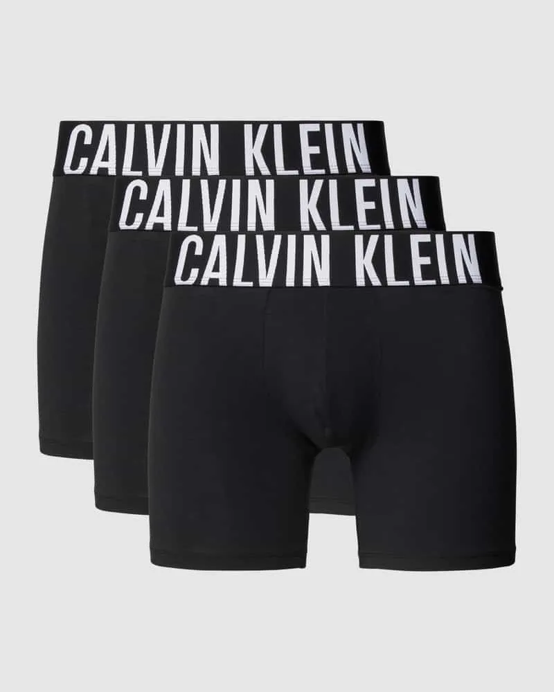 Calvin Klein Trunks mit Label-Bund im 3er-Pack 