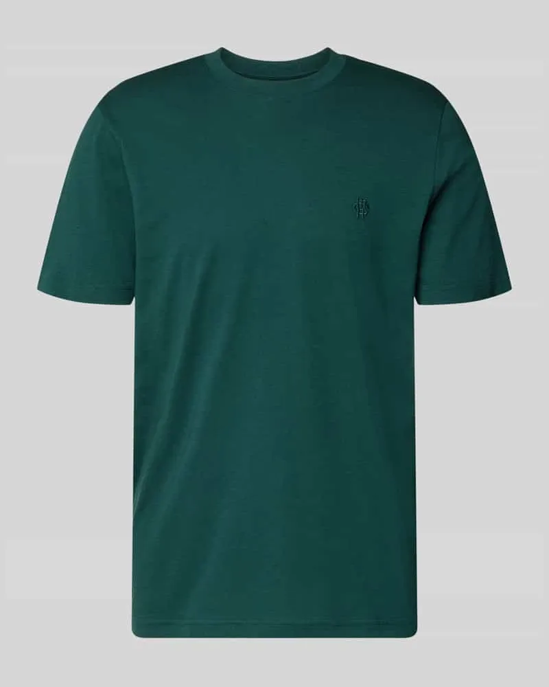 McNeal Regular Fit T-Shirt mit Logo-Stitching Neon