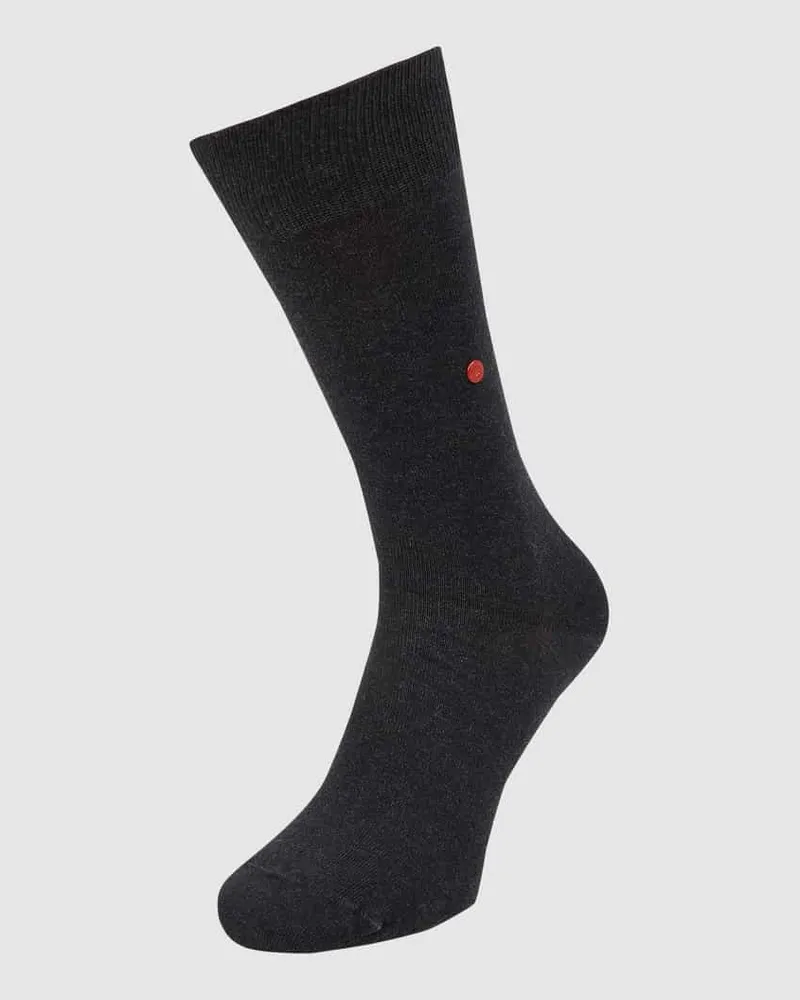 Burlington Socken mit Label-Print Modell 'Lord 
