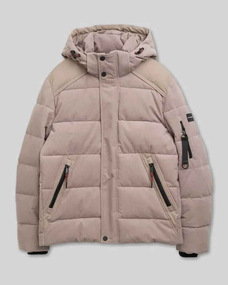 Tom Tailor Steppjacke mit Ärmeltasche Taupe