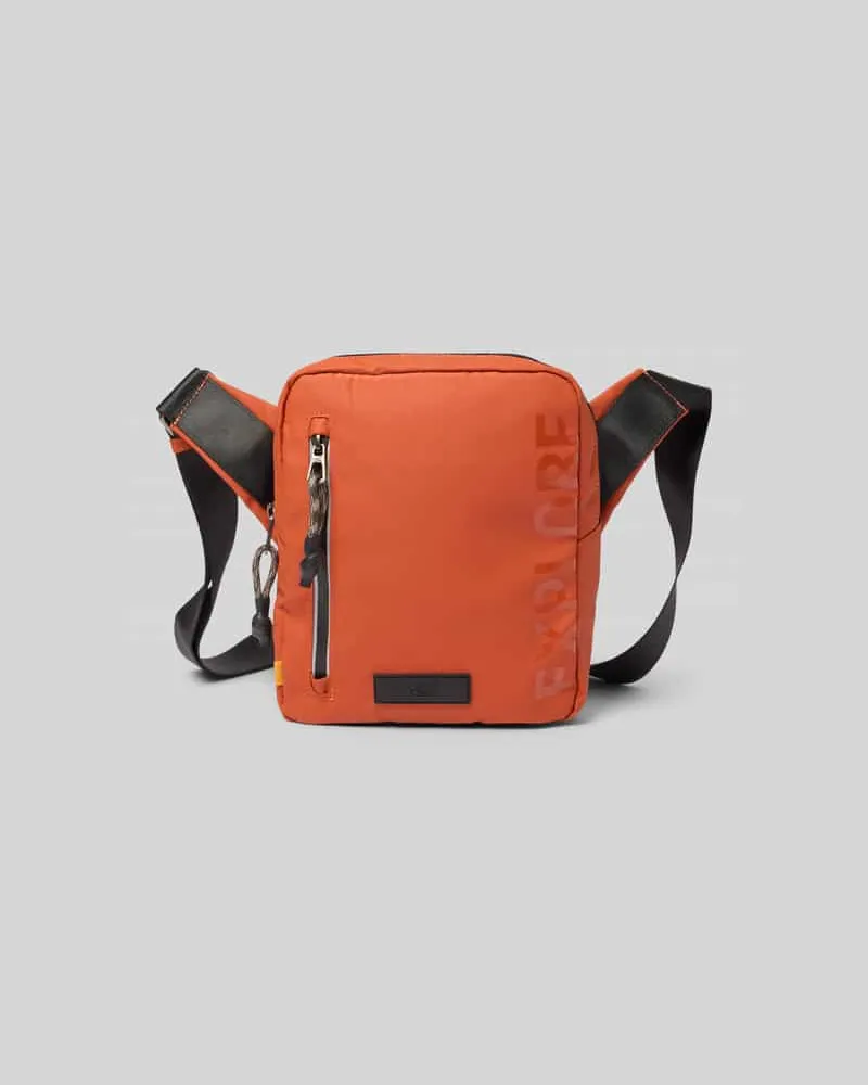 Camel Active Crossbody Bag mit Statement-Print Modell 'EXPLORE Orange
