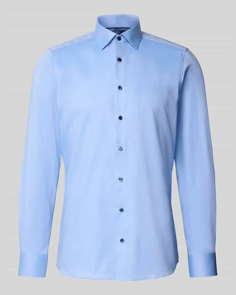 Olymp Slim Fit Business-Hemd mit Kentkragen 
