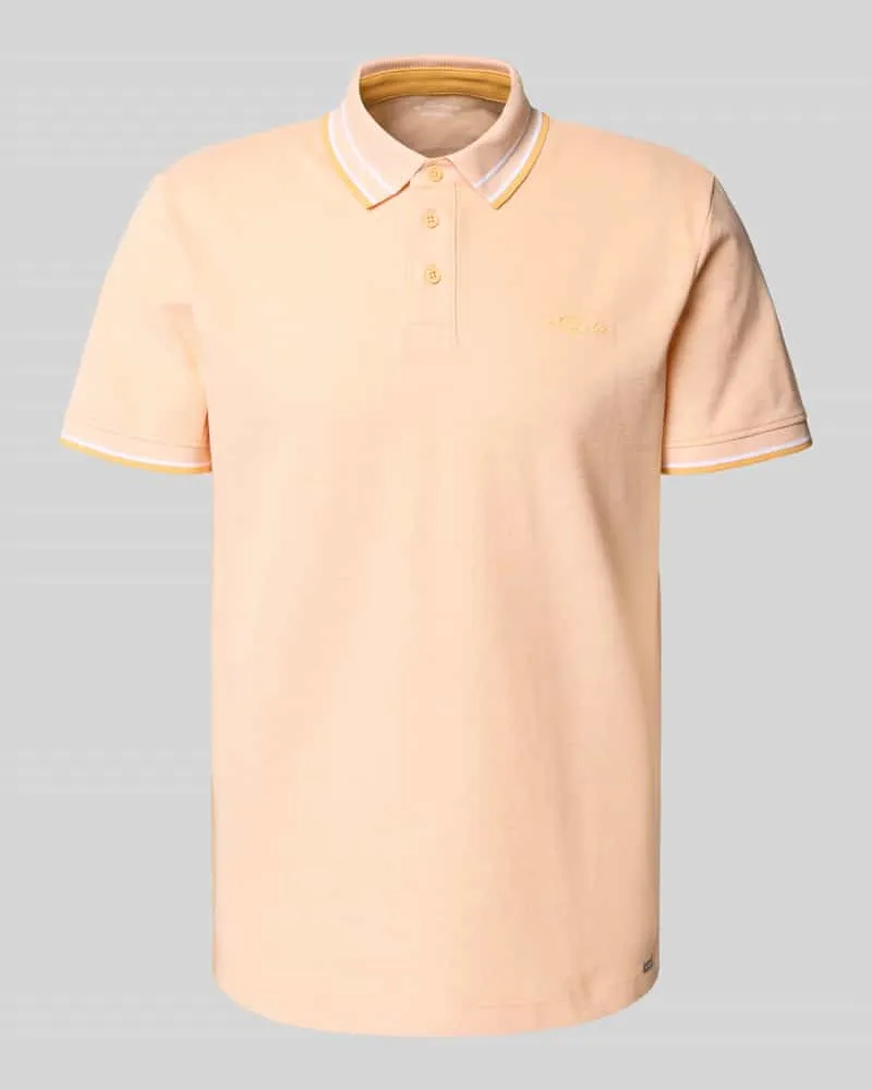Tom Tailor Regular Fit Poloshirt aus Baumwoll-Mix 