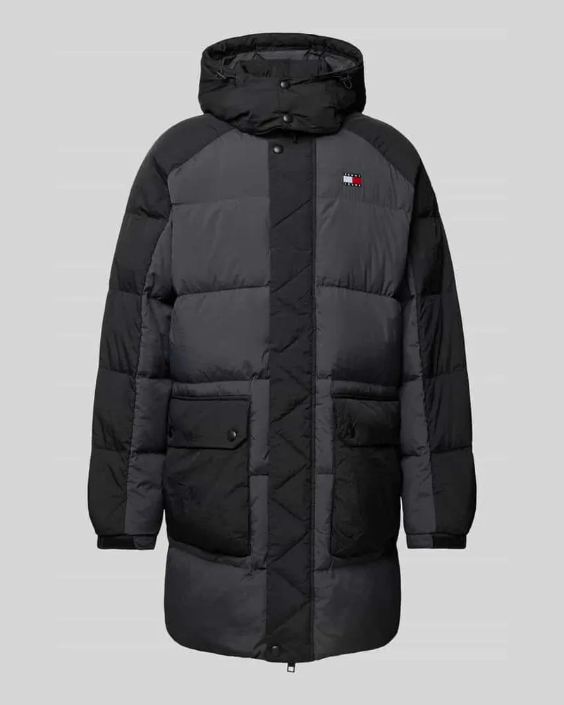 Tommy Hilfiger Steppmantel mit Kapuze Black