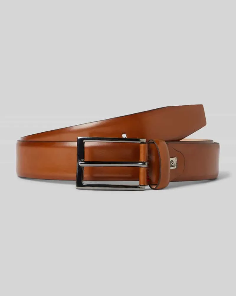 Pierre Cardin Ledergürtel mit Dornschließe 