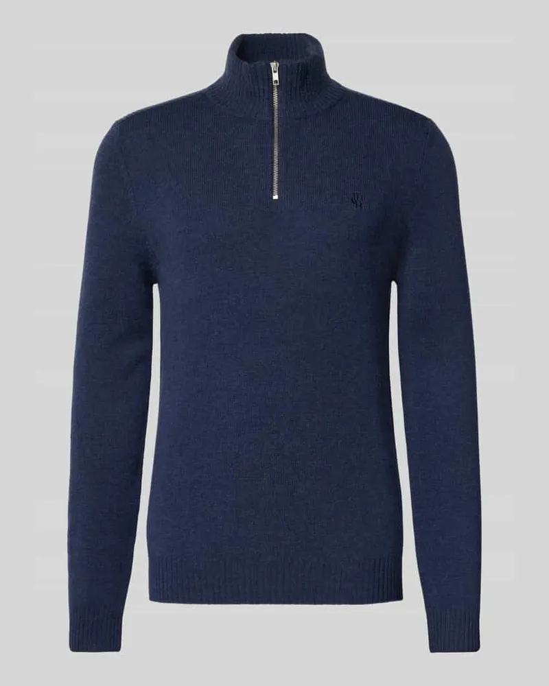 McNeal Strickpullover mit Troyer-Kragen 