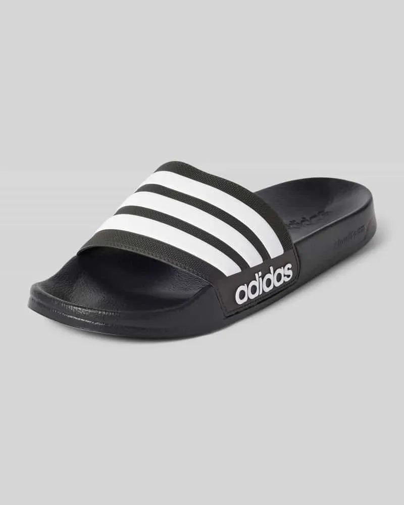 adidas Slides mit Label-Details Modell 'ADILETTE SHOWER Black