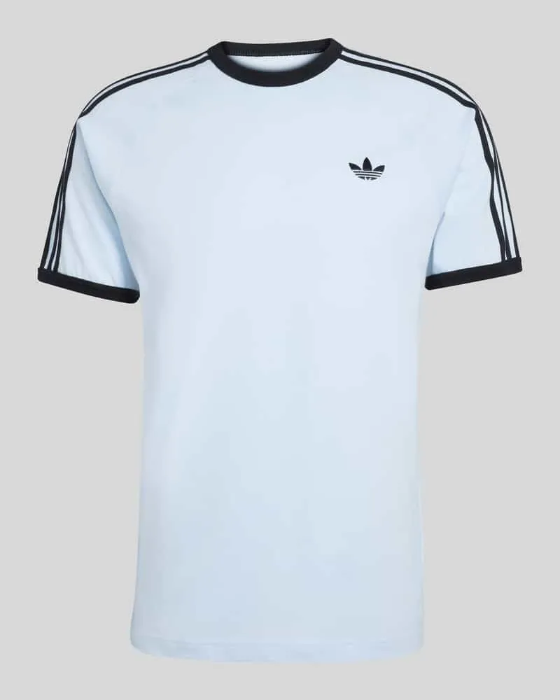 adidas Regular Fit T-Shirt aus reiner Baumwolle Hellblau