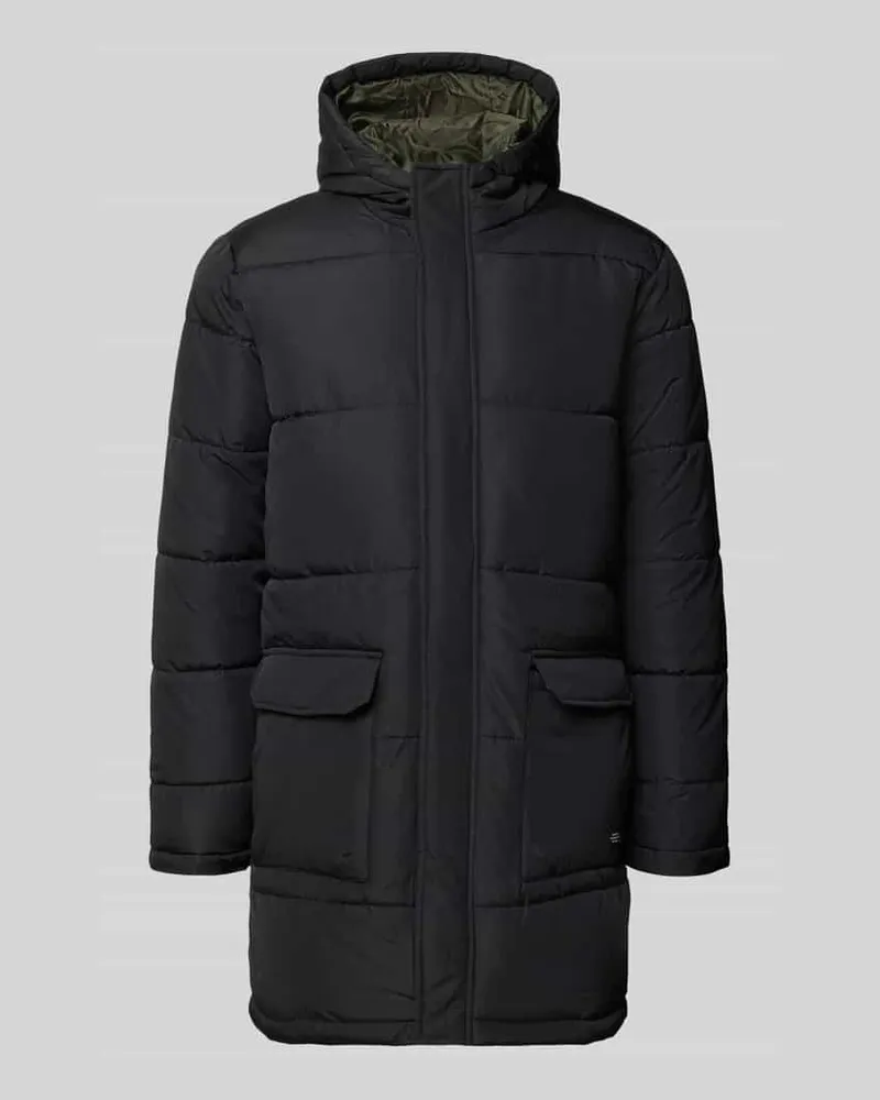 Blend Steppmantel mit Pattentaschen Modell 'ELWIN Black